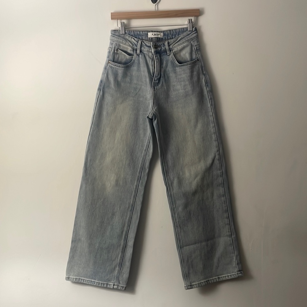 O.Betor Light Blue Wide Leg Jeans Sz 5